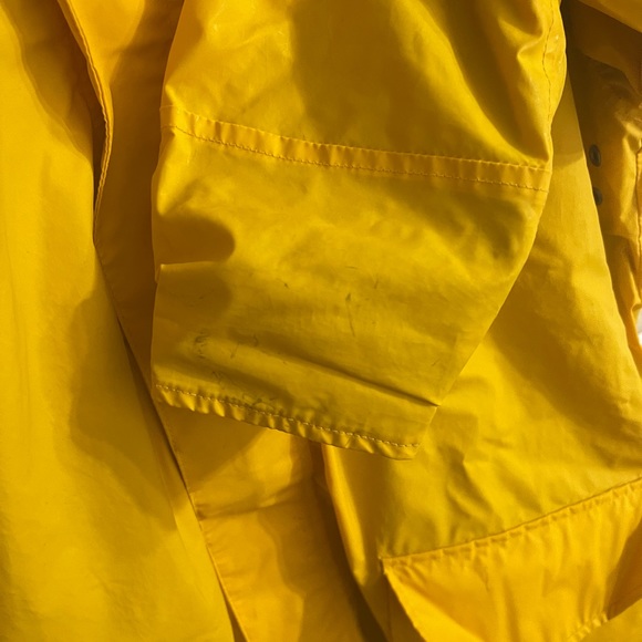 90s Marlboro Mens Large Reversible Jacket Brown/ Yellow - Picture 6 of 9